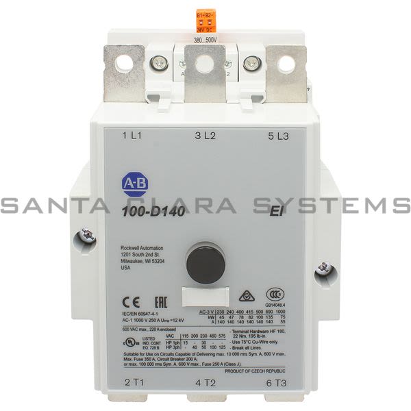 Allen Bradley 100-D140EN11 Contactor Product Image
