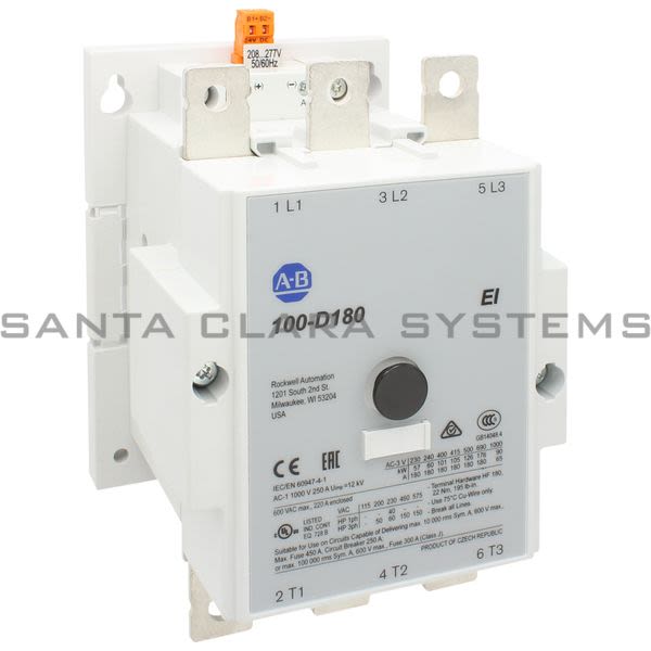 Allen Bradley 100-D180EA00 Contactor Product Image