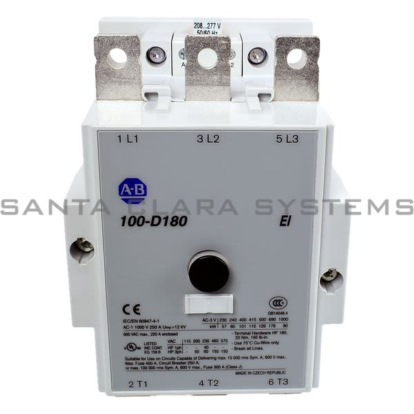 Allen Bradley 100-D180EA11 By-Pass Contactor Product Image