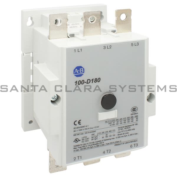 Allen Bradley 100-D180N11 Contactor Product Image