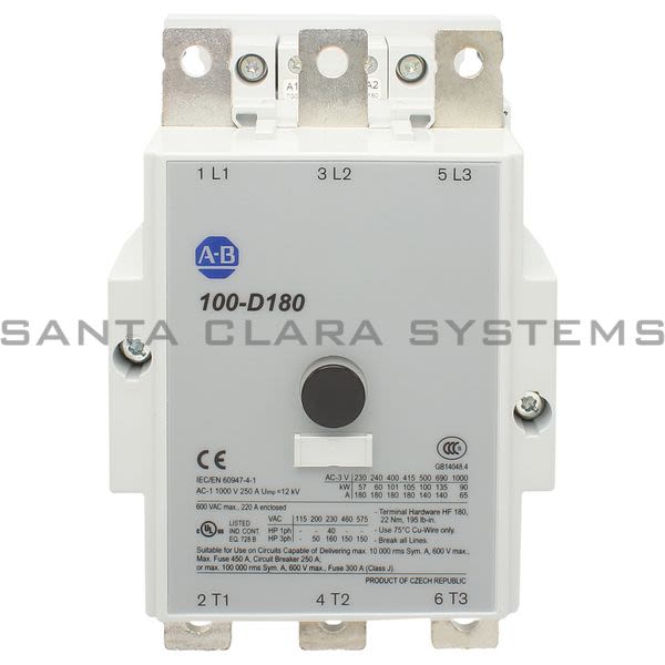 Allen Bradley 100-D180N11 Contactor Product Image