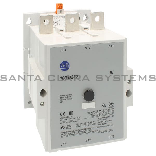 Allen Bradley 100-D250EZJ11 Contactor Product Image