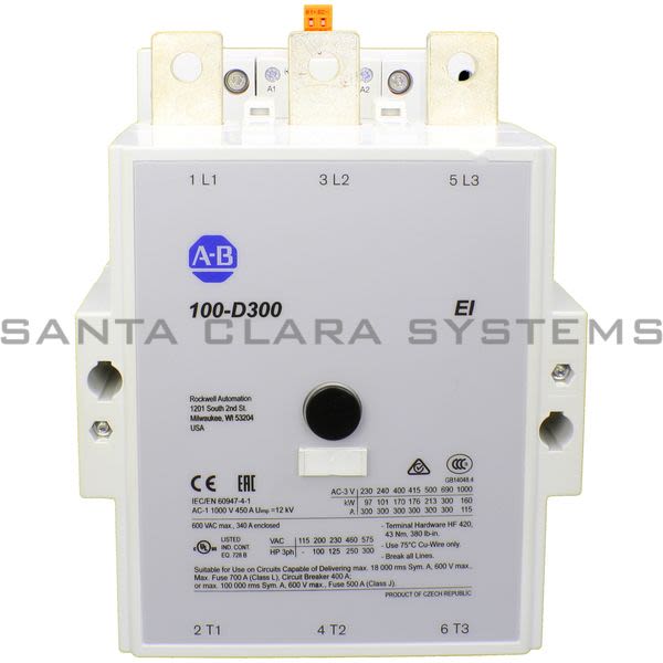 Allen Bradley 100-D300EZJ11 Contactor Product Image