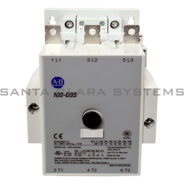 Allen Bradley 100-D95D11 Contactor Product Image