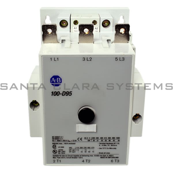 Allen Bradley 100-D95J11 Contactor Product Image