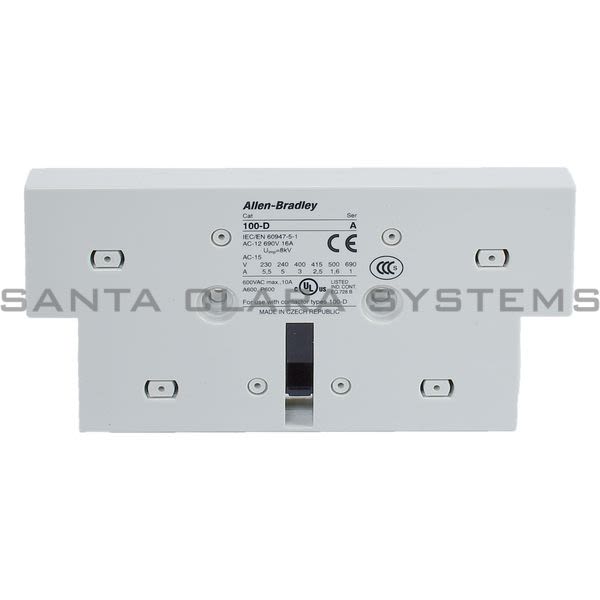 Allen Bradley 100-DS1-11  Auxiliary Contact Block Product Image