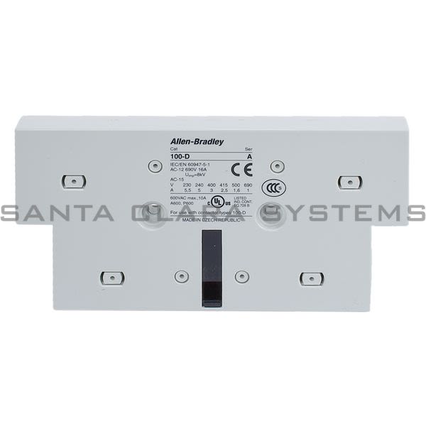 Allen Bradley 100-DS1-20 Auxiliary Contact Product Image