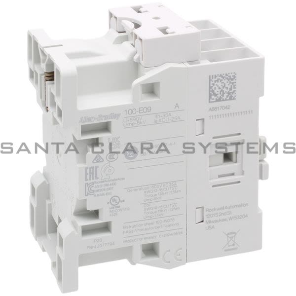 Allen Bradley 100-E09EJ400 Contactor Product Image
