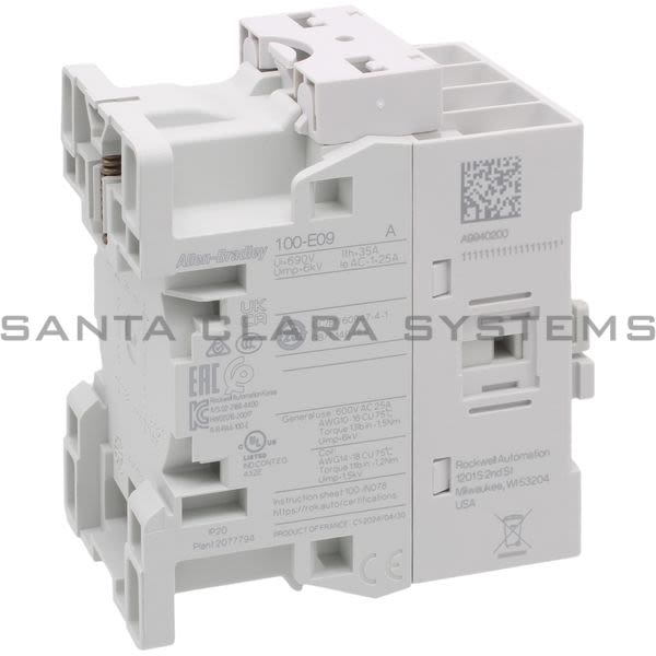 Allen Bradley 100-E09KY400 Contactor Product Image