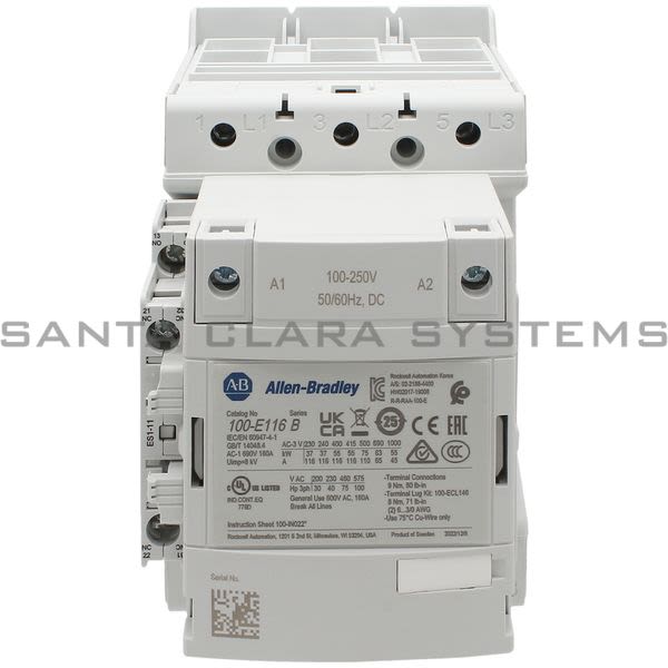 Allen Bradley 100-E116KD11L Contactor Product Image