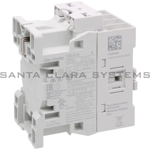 Allen Bradley 100-E12KJ01 Contactor Product Image