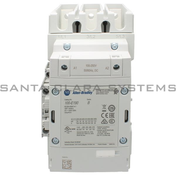 Allen Bradley 100-E190KD11 Contactor Product Image