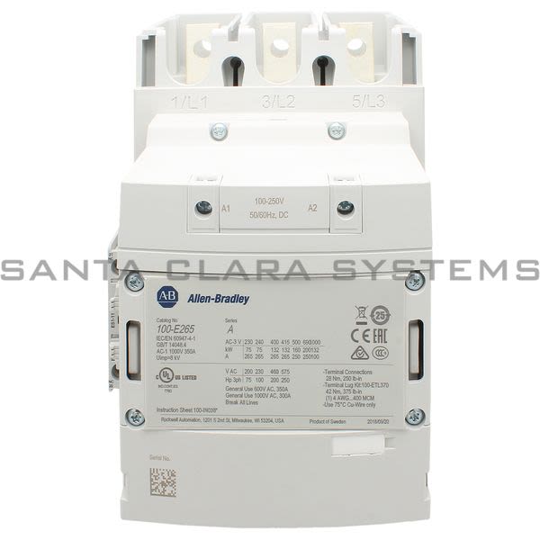 Allen Bradley 100-E265KD11 Contactor Product Image