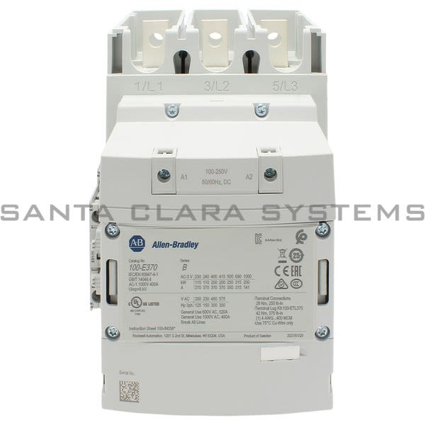 Allen Bradley 100-E370KD11 Contactor Product Image