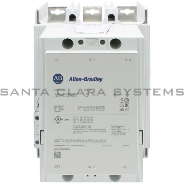 Allen Bradley 100-E580EY11 Contactor Product Image