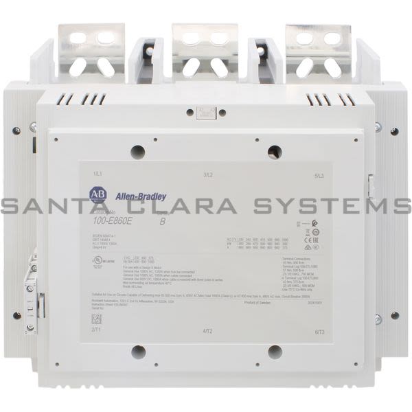 Allen Bradley 100-E860ED11 Contactor Product Image