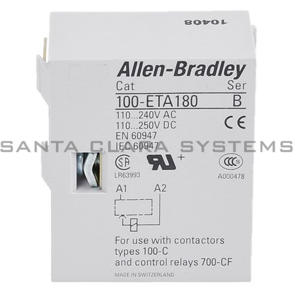 Allen Bradley 100-ETA180 Contactor Product Image