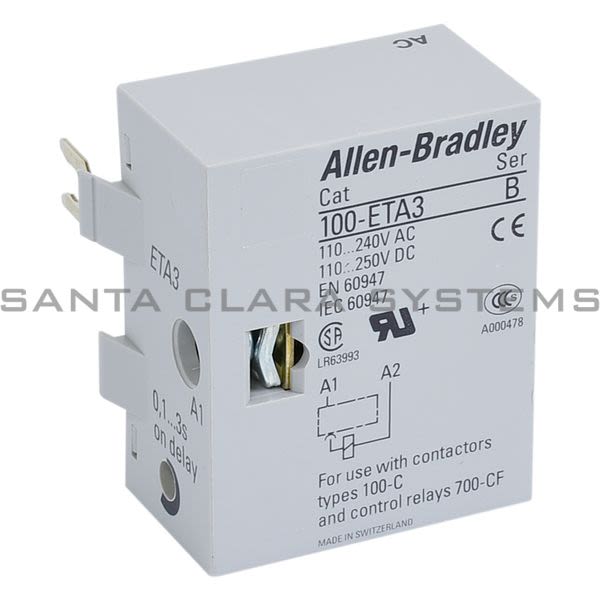 Allen Bradley 100-ETA3 Contactor Product Image