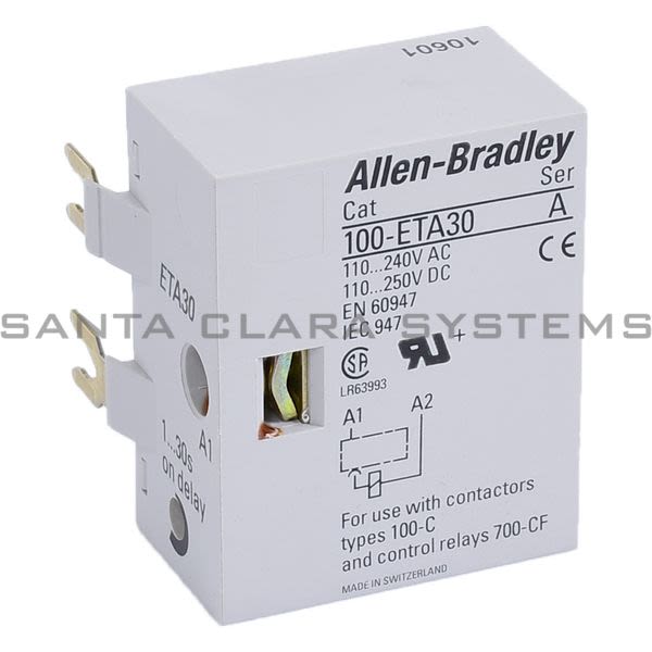 Allen Bradley 100-ETA30 Timer Module Product Image