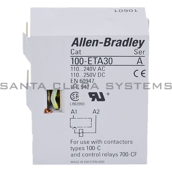 Allen Bradley 100-ETA30 Timer Module Product Image