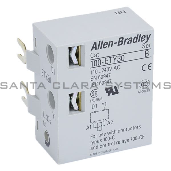Allen Bradley 100-ETY30 Electronic Wye-Delta Timer Product Image