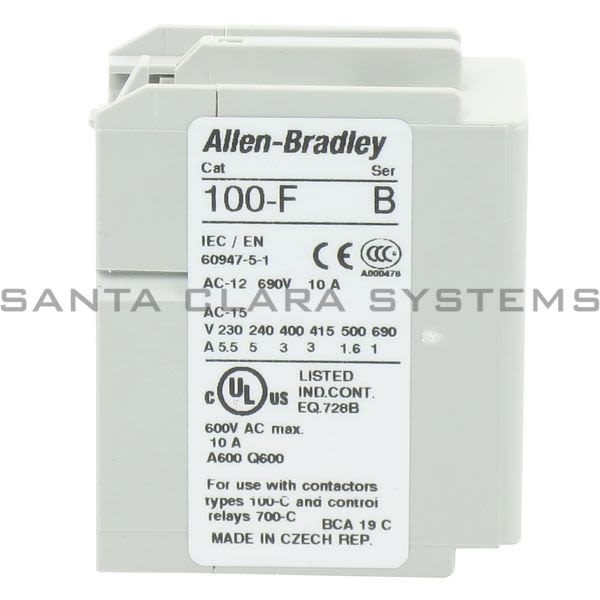 Allen Bradley 100-FA02 Auxiliary Contact Product Image