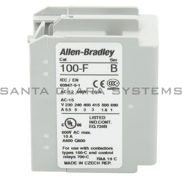 Allen Bradley 100-FA11 Contactor Product Image