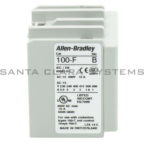Allen Bradley 100-FA22  Auxiliary Contact Block Product Image