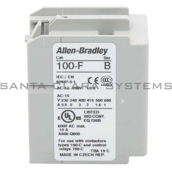 Allen Bradley 100-FB11 Auxiliary Contact Product Image