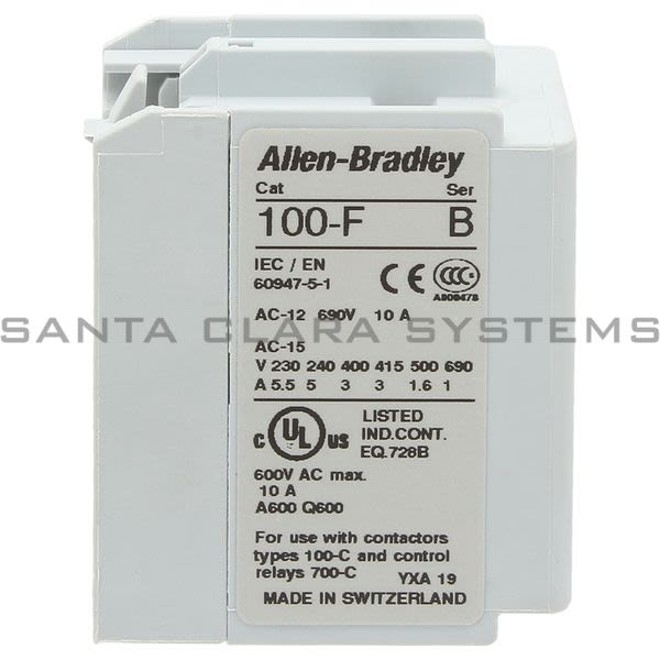 Allen Bradley 100-FB20 Auxiliary Contact Product Image