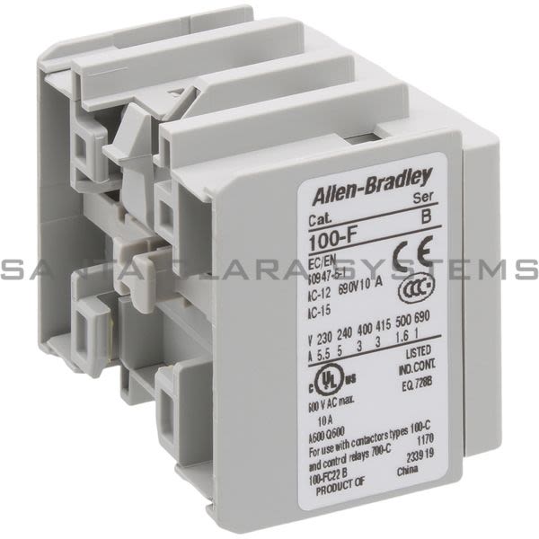 Allen Bradley 100-FC22 Auxiliary Contact Product Image