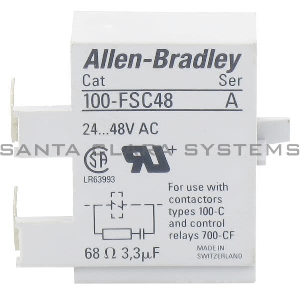Allen Bradley 100-FSC48  Contactor Product Image