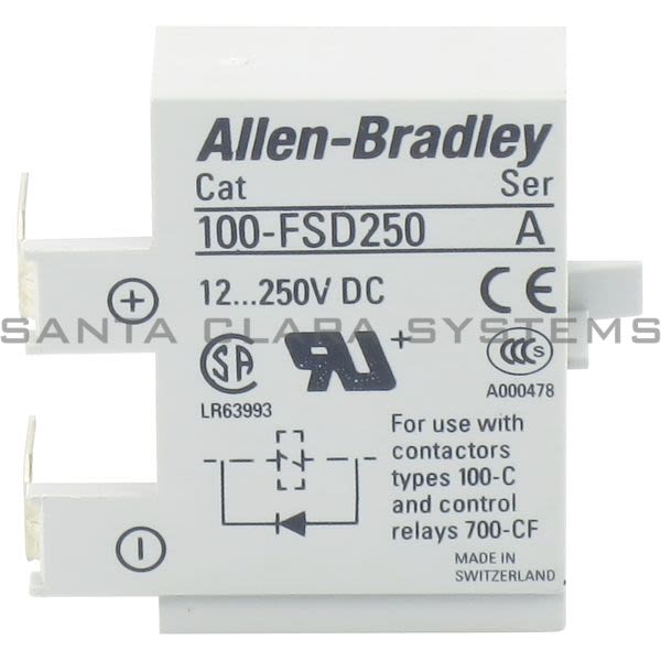 Allen Bradley 100-FSD250 Surge Suppressor Product Image