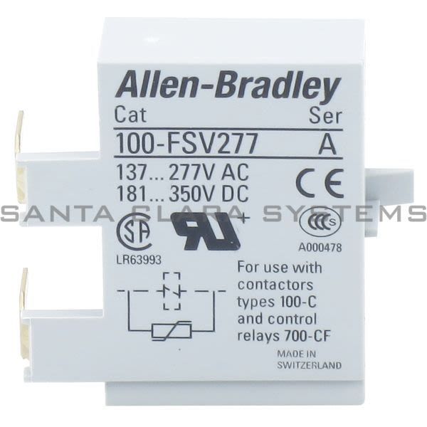 Allen Bradley 100-FSV277 Contactor Product Image