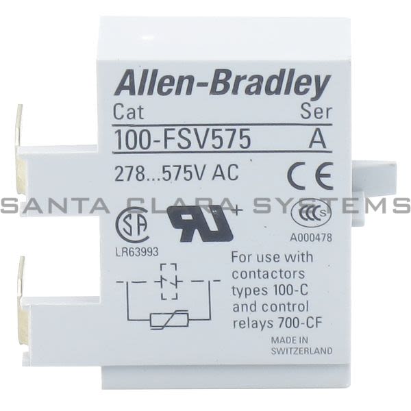 Allen Bradley 100-FSV575 Contactor Product Image