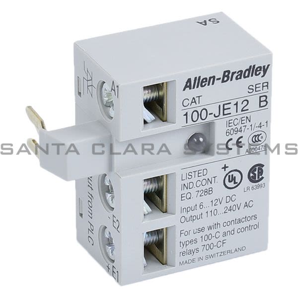 Allen Bradley 100-JE12 Contactor Product Image