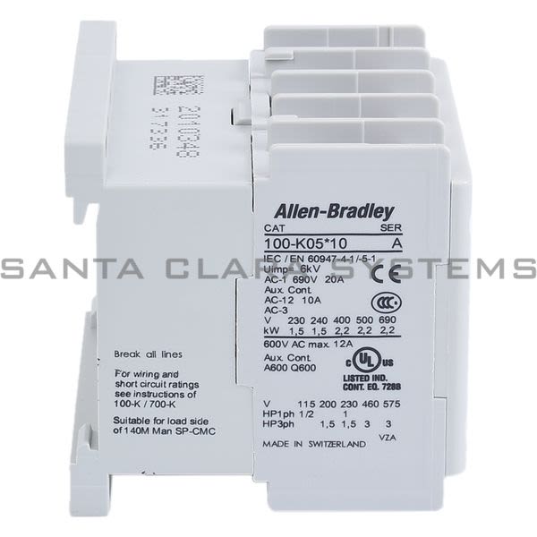 Allen Bradley 100-K05D10 Contactor Product Image