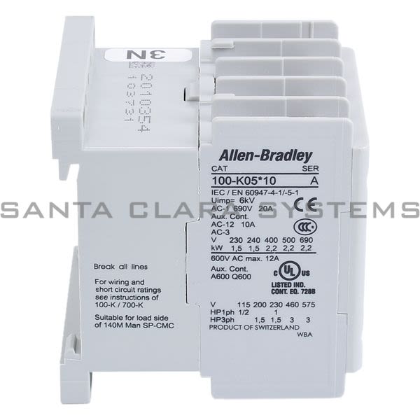 Allen Bradley 100-K05KA10  Contactor Product Image