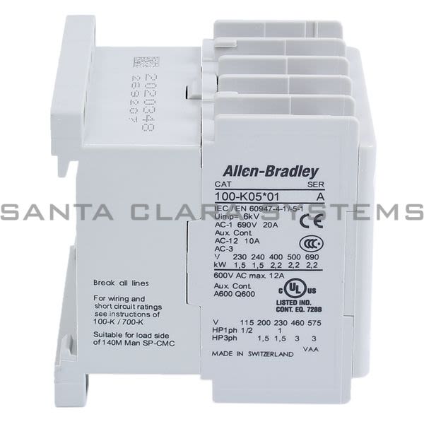Allen Bradley 100-K05KJ01 Contactor Product Image