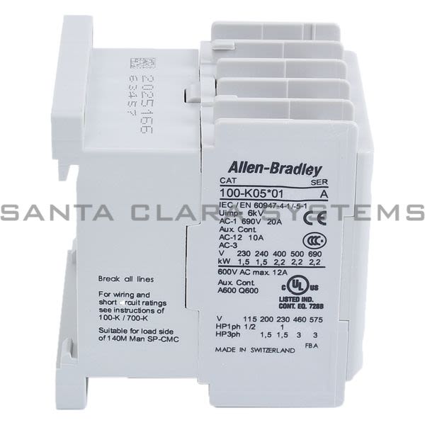 Allen Bradley 100-K05ZJ01 Contactor Product Image