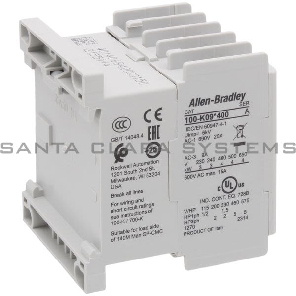 Allen Bradley 100-K09DJ400 Contactor Product Image