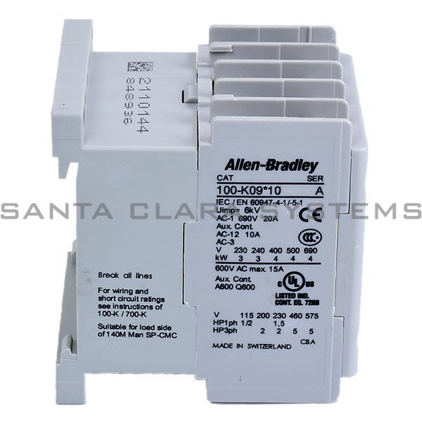 Allen Bradley 100-K09KJ10 Contactor Product Image