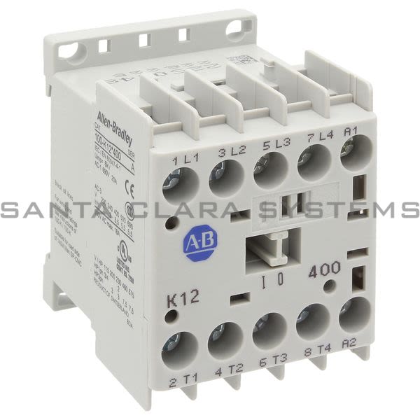 Allen Bradley 100-K12D400 MCS-Mini Contactor, 12A Product Image