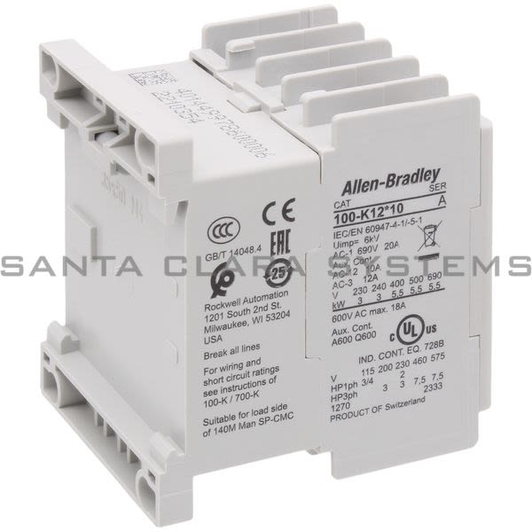 Allen Bradley 100-K12KA10 Contactor Product Image