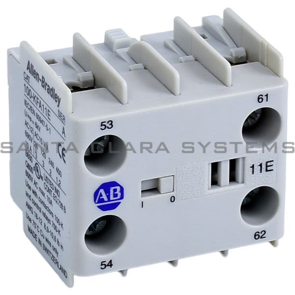 Allen Bradley 100-KFA11E Auxiliary Contact Block Product Image