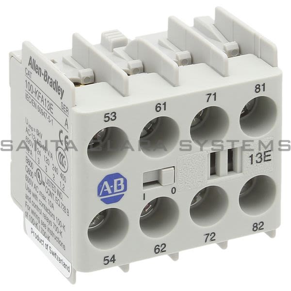 Allen Bradley 100-KFA13E Auxiliary Contact Block Product Image