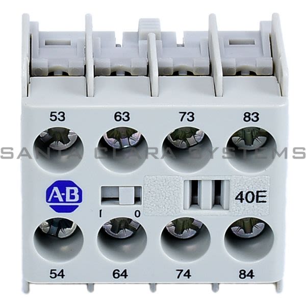 Allen Bradley 100-KFA40EM Auxiliary Contact Block Product Image