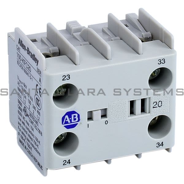 Allen Bradley 100-KFC20 Auxiliary Contact Block Product Image