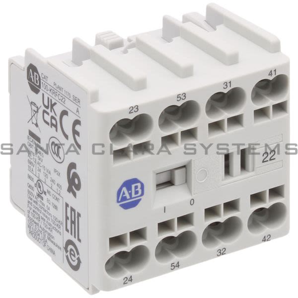 Allen Bradley 100-KRFC22 Auxiliary Contact Block Product Image