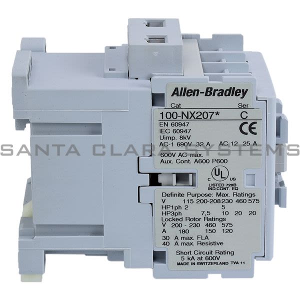 Allen Bradley 100-NX207SD Contactor Product Image